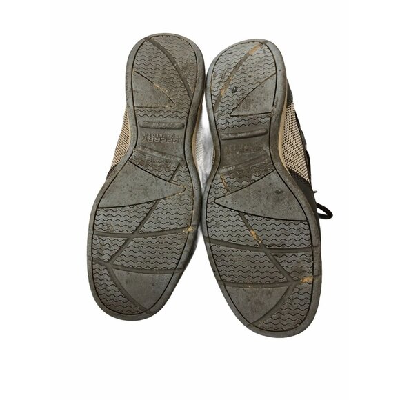 Sperry Top Sider Intrepid Brown Tan Boat Shoes Womens 7 M 9774803 Leather - Picture 10 of 11